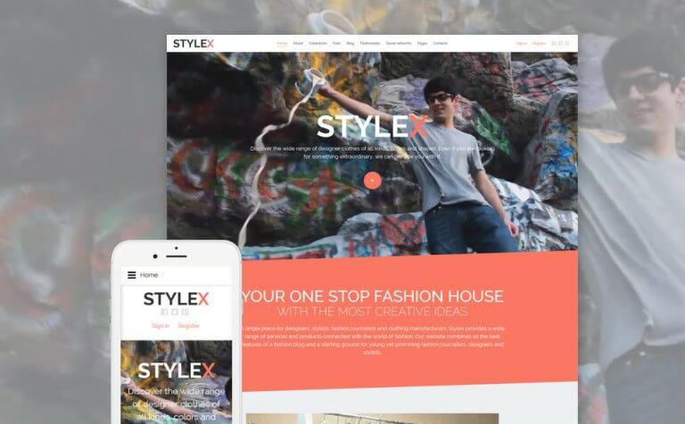 Apparel Responsive Joomla Template 1