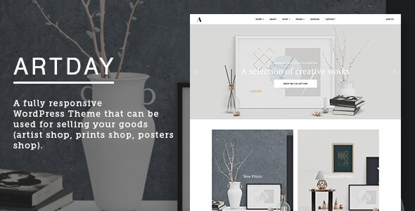 Artday Creative Artist WordPress Shop
