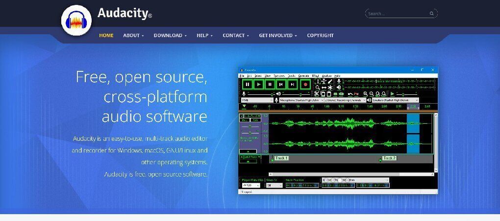 Audacity overview