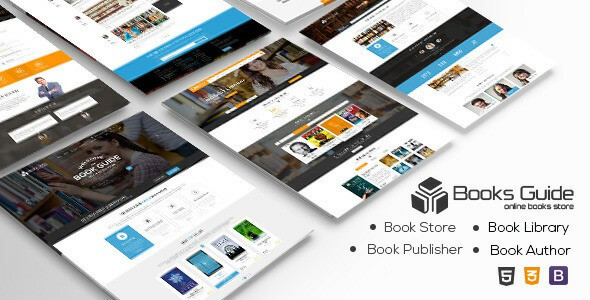 Book Guide Books Library eCommerce Store