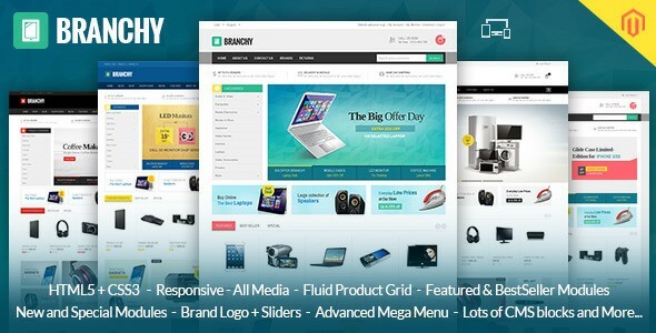 Branchy Magento Responsive Theme