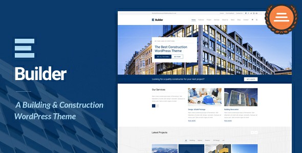 Builder wordpress theme