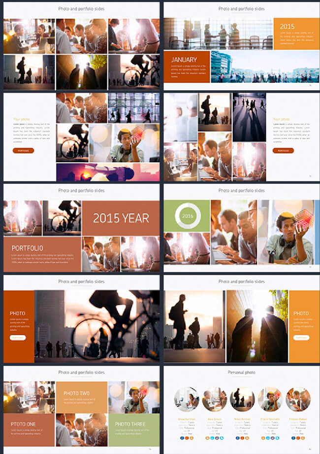 Clean Powerpoint Template