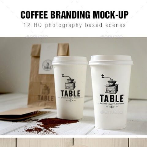 Coffee Branding Mockup