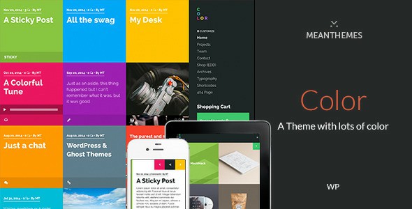 Color WordPress theme