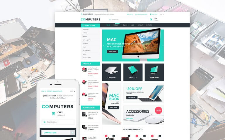 Computers Shopify Theme