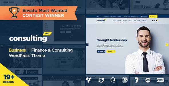 Consulting Business Finance WordPress Theme
