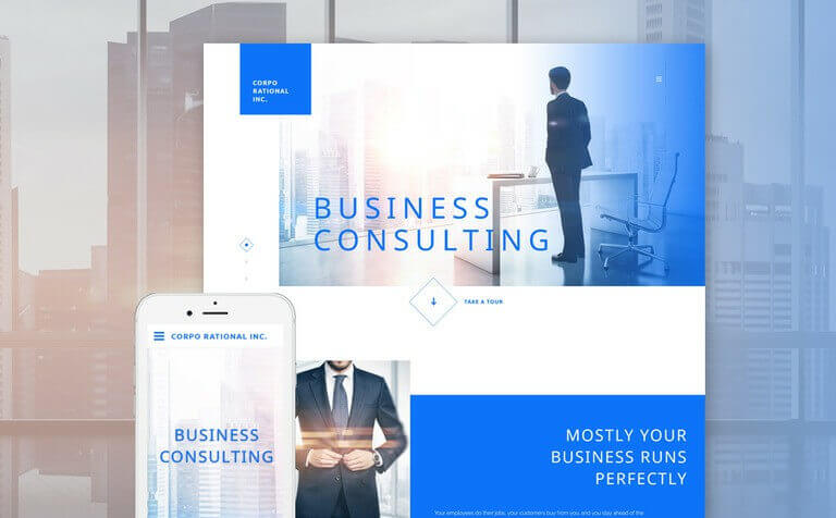 Corporational Inc. Website Template