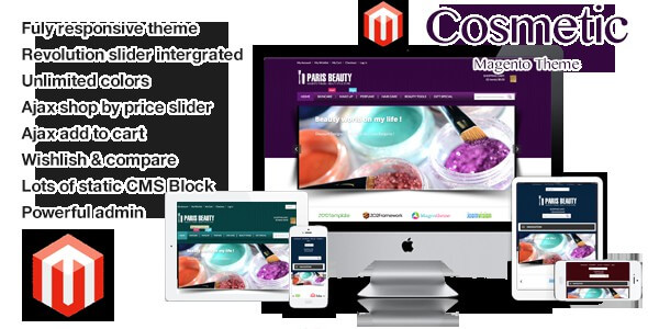 Cosmetic Responsive Magento Theme