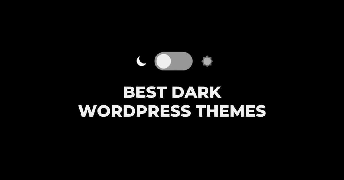 Dark WordPress Themes