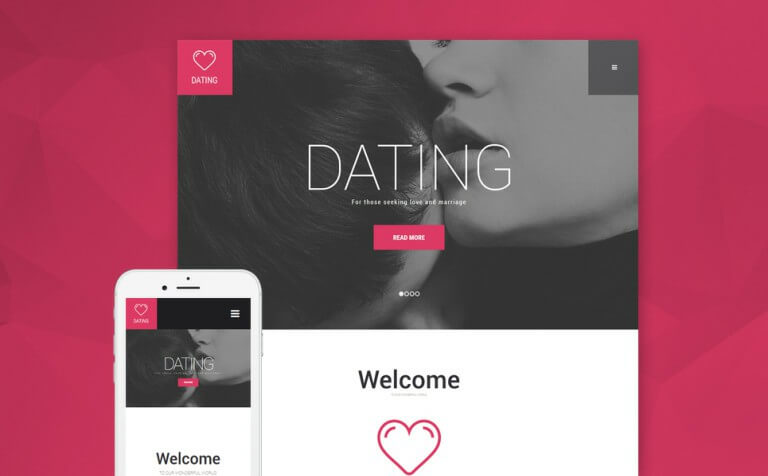 Dating Agency WordPress Theme