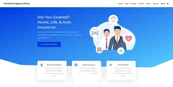 Divi Insurance Theme