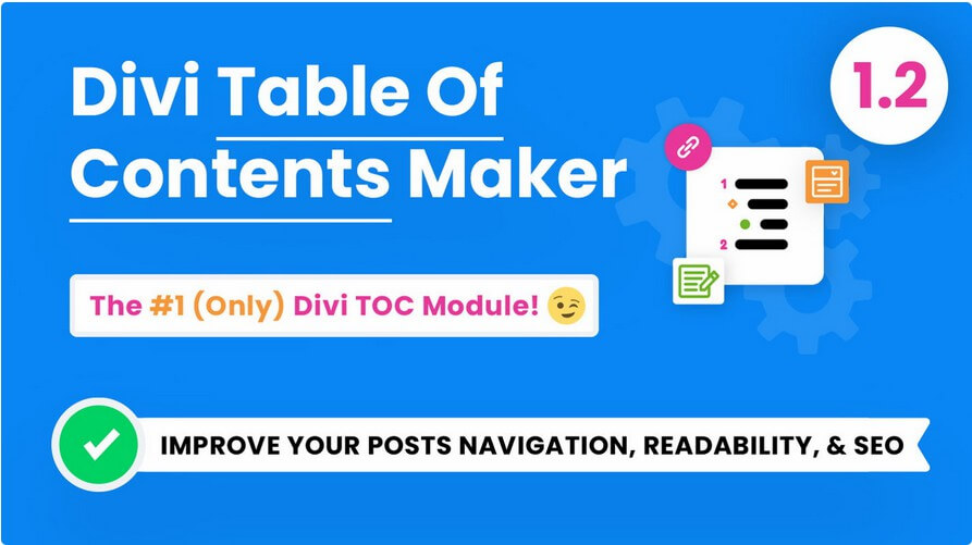 Divi Table Of Contents Maker