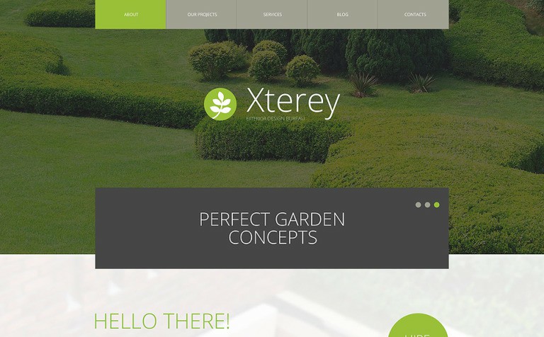 Exterior Design Bureau WordPress Theme