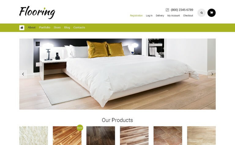 Flooring Responsive WooCommerce Theme