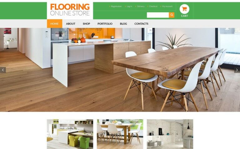Flooring Services WooCommerce Theme