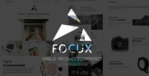 Focux Multi Purpose Single Product WooCommerce WordPress Theme