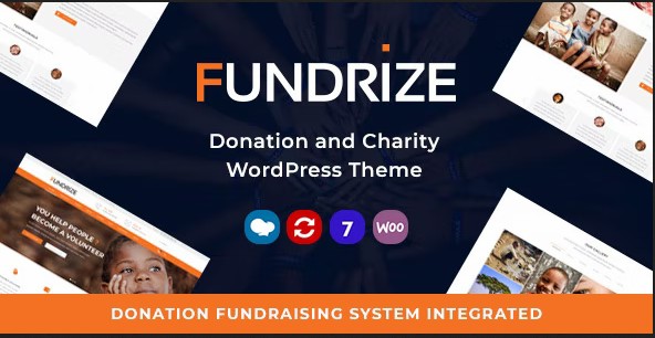Fundrize Responsive Donation Charity