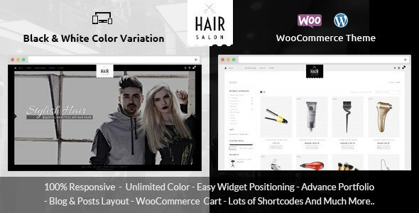 Hair Salon WooCommerce Responsive Theme
