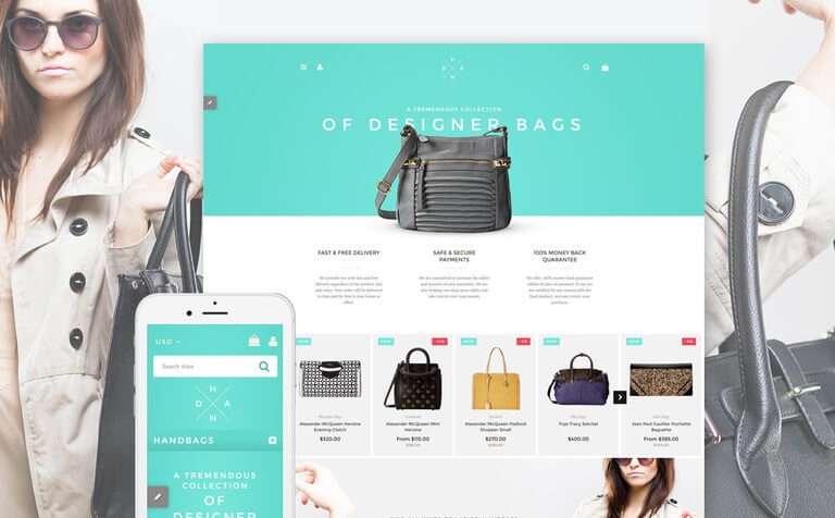 Handbag Boutique Shopify Theme