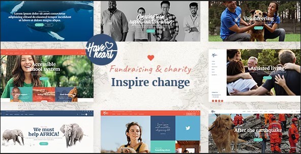 HaveHeart Fundraising and Charity Theme