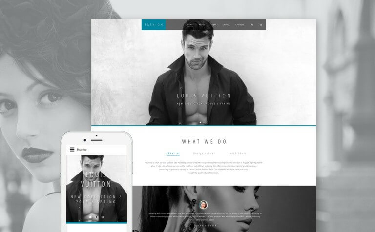 High Fashion Joomla Template