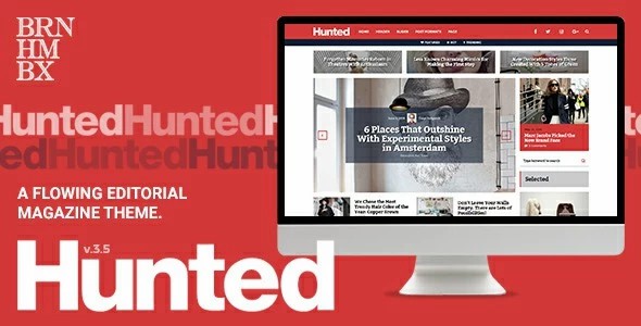Hunted A Flowing Editorial Magazine Theme