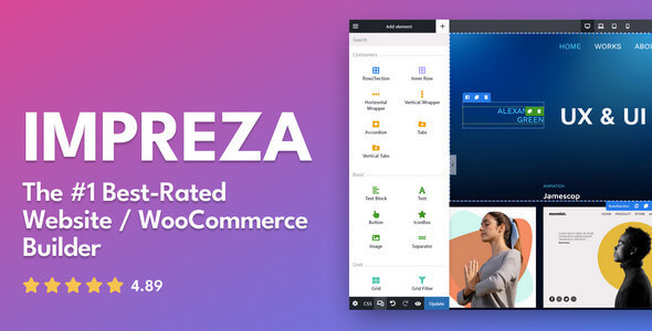 Impreza - WordPress Website Builder Theme