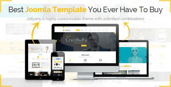 Jollyany Responsive Multipurpose Joomla Template