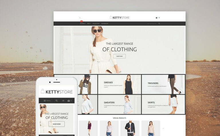 KettyStore Magento Theme