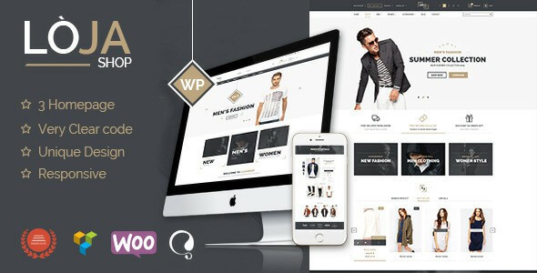 Loja Responsive WooCommerce Theme