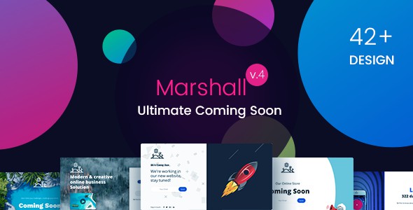 Marshall The Ultimate Coming Soon Template