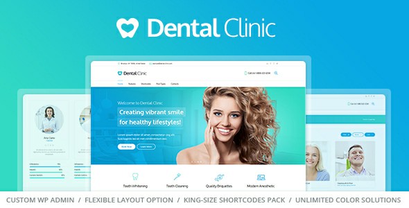 Medical Dentist WordPress Theme