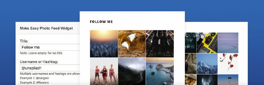 Meks Easy Photo Feed Widget