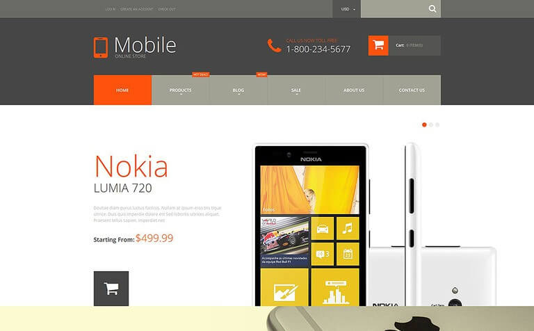 Mobile Phones Shopify Theme