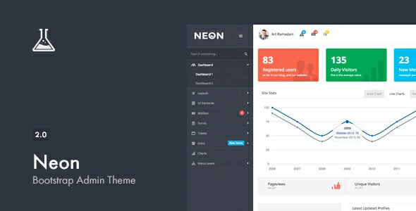 Neon Bootstrap Admin Theme