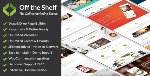 Off the Shelf Online Marketing WordPress Theme