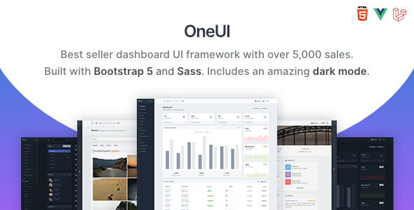OneUI Admin Dashboard Template