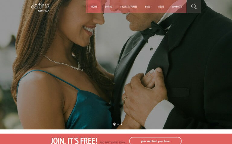 Online Romance WordPress Theme