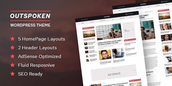 Outspoken A Premium Theme