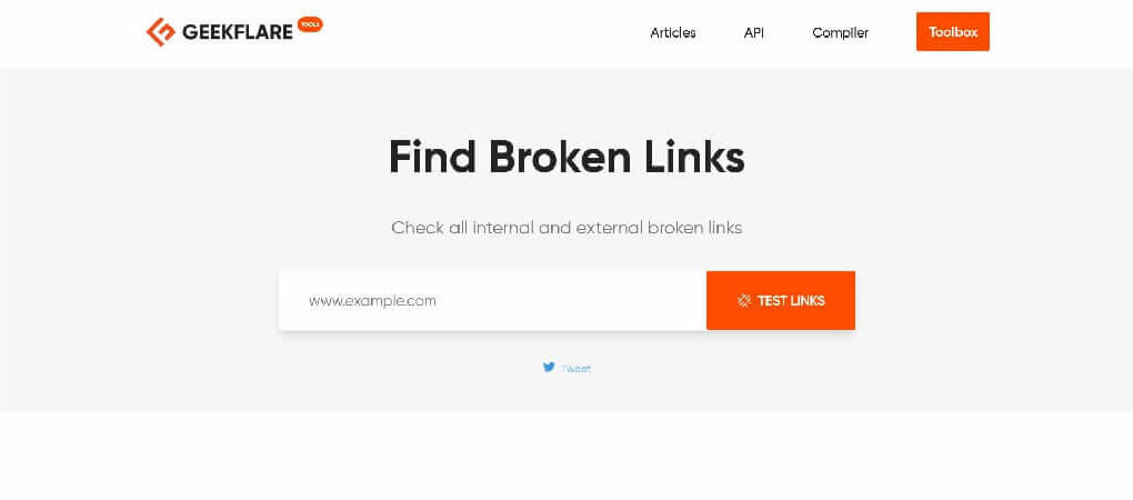 Overview.Find Broken Links