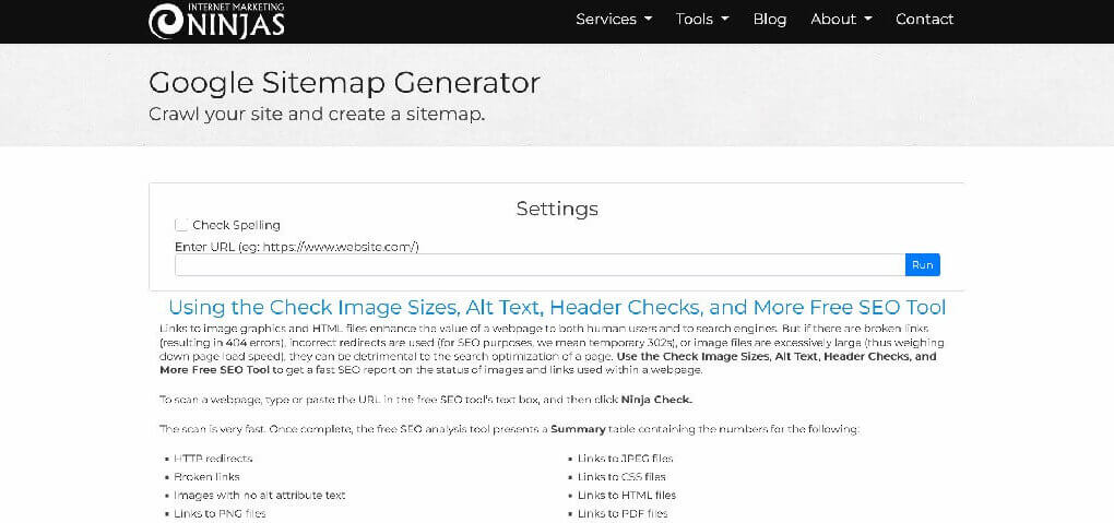 Overview.Google Sitemap Generator