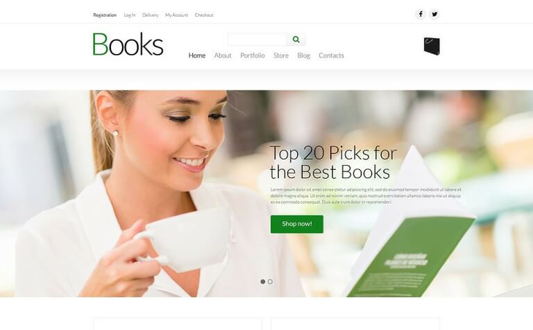Paperback Book Store WooCommerce Theme