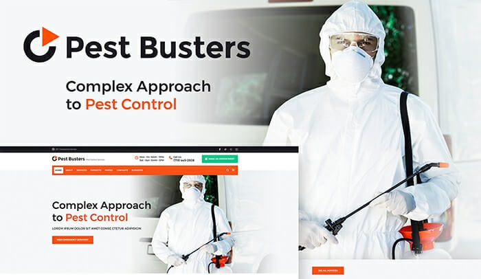 Pest Busters WordPress Theme