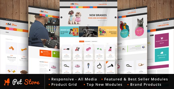 Pet Store WordPress WooCommerce Theme