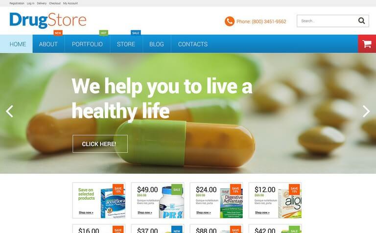 Pharmacy WooCommerce Theme
