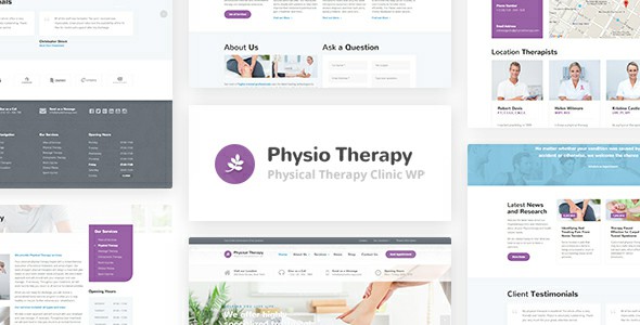 Physio Physical Therapy Medical Clinic WP Theme