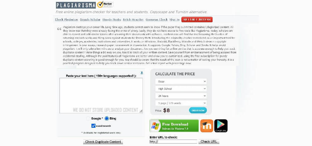 Plagiarismar.overview