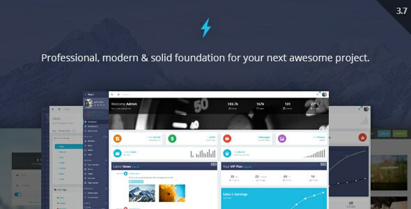 ProUI Responsive Bootstrap Admin Template