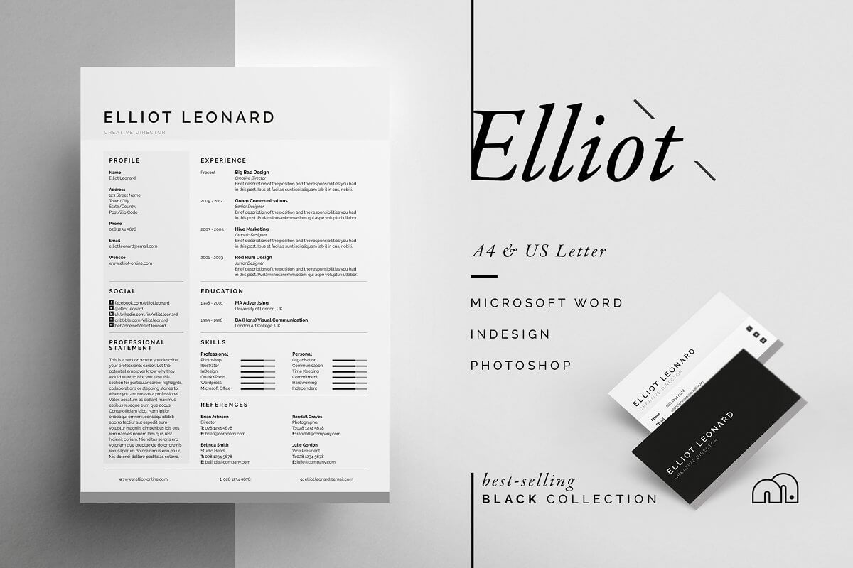 Resume CV Elliot